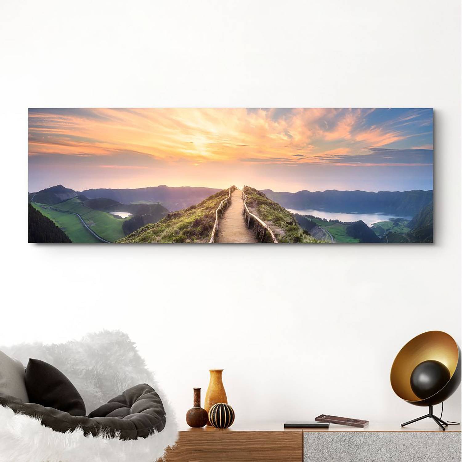 home24 Afbeelding Morgenrood 156 x 52 x 2 cm