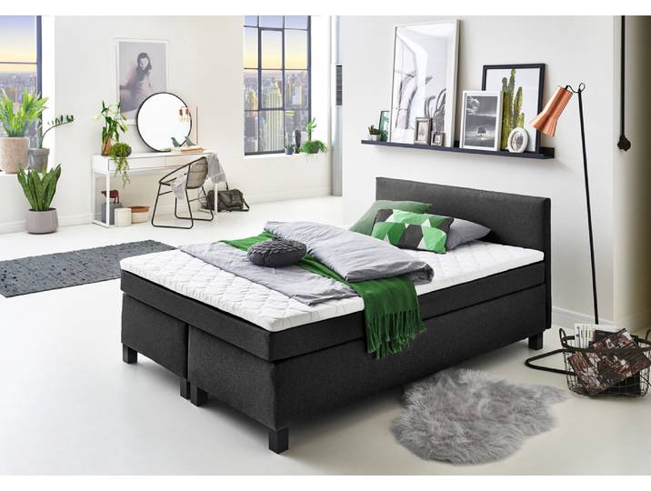 Sun Garden BX 1480 Philly Boxspringbett Holzwerkstoff/Stoff mit