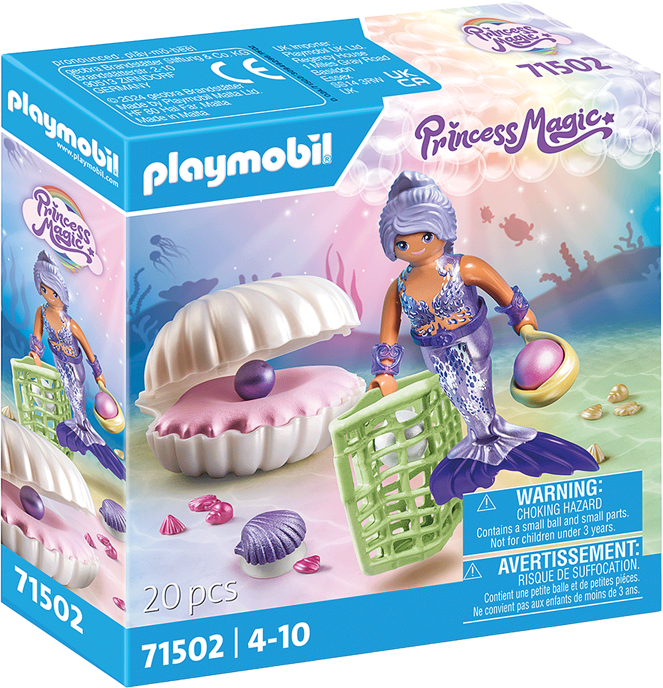 Playmobil - Mermaid with Pearl Seashell (71502)