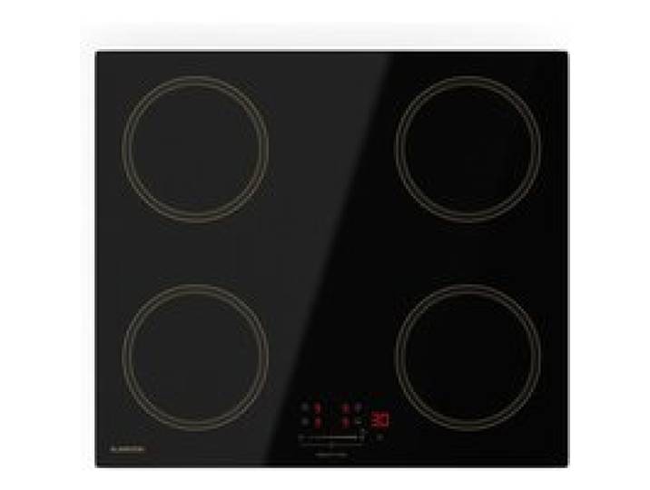 Victoria 60cm Plaque à Induction 4 Feux Noir