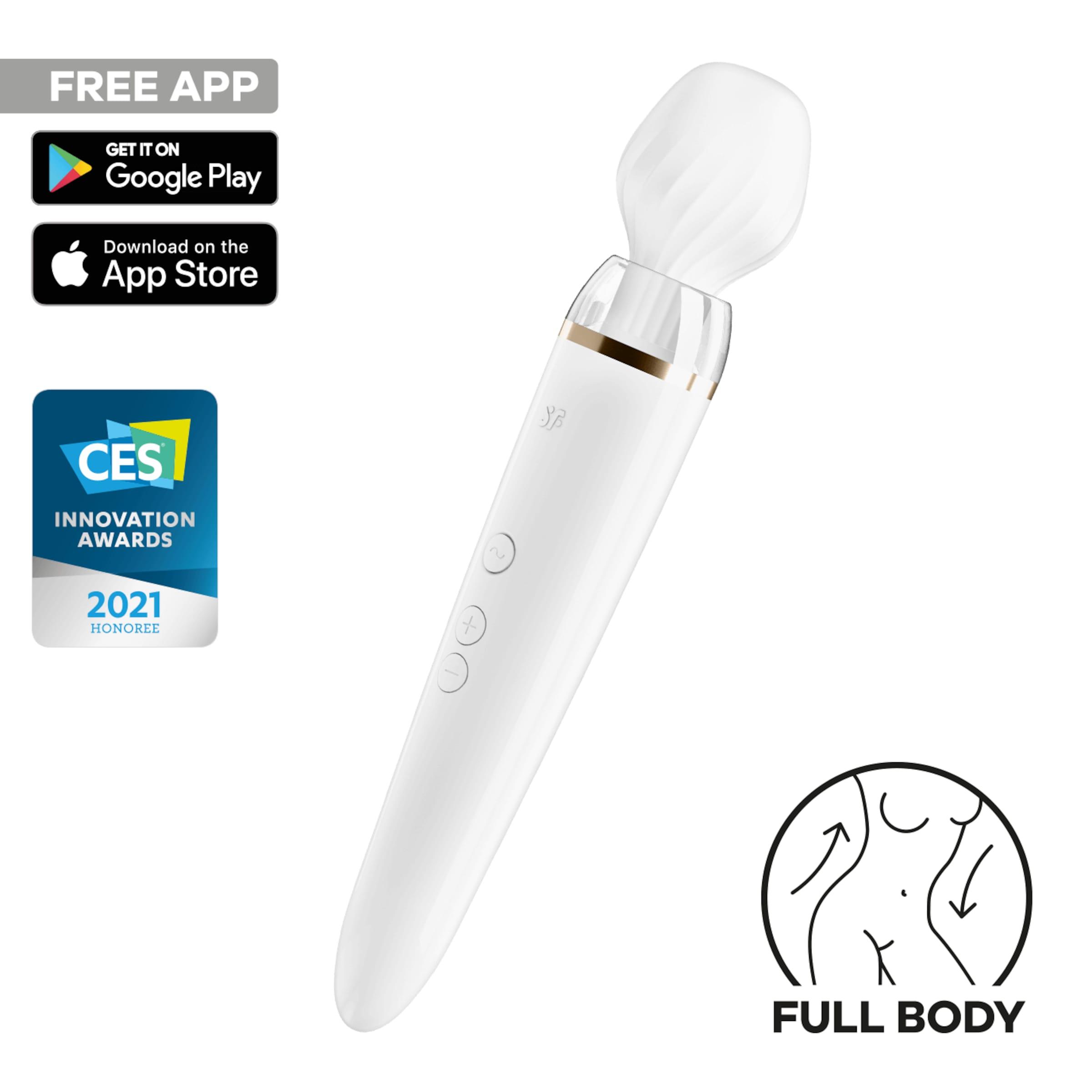 Satisfyer Double Wand-er Connect App, 34 cm