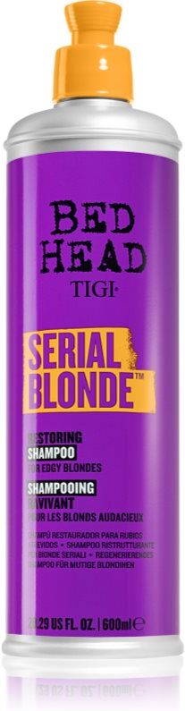 TIGI Bed Head Serial Blonde shampoing rénovateur pour cheveux blonds 600 ml