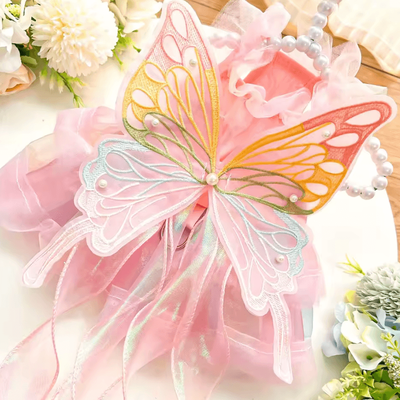 Inspire Curations Butterfly Princess Pet Dress For Cats & Small Dogs 393b m