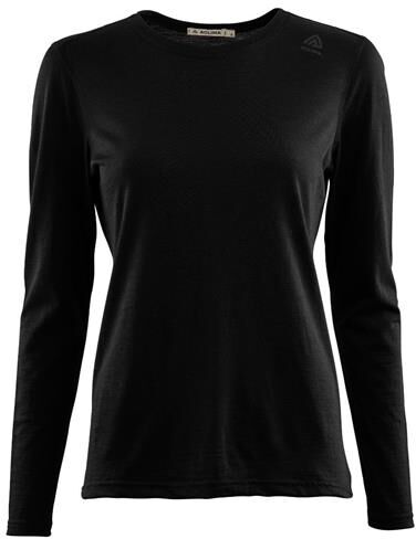 Aclima LightWool Undershirt Womens, Jet Black M