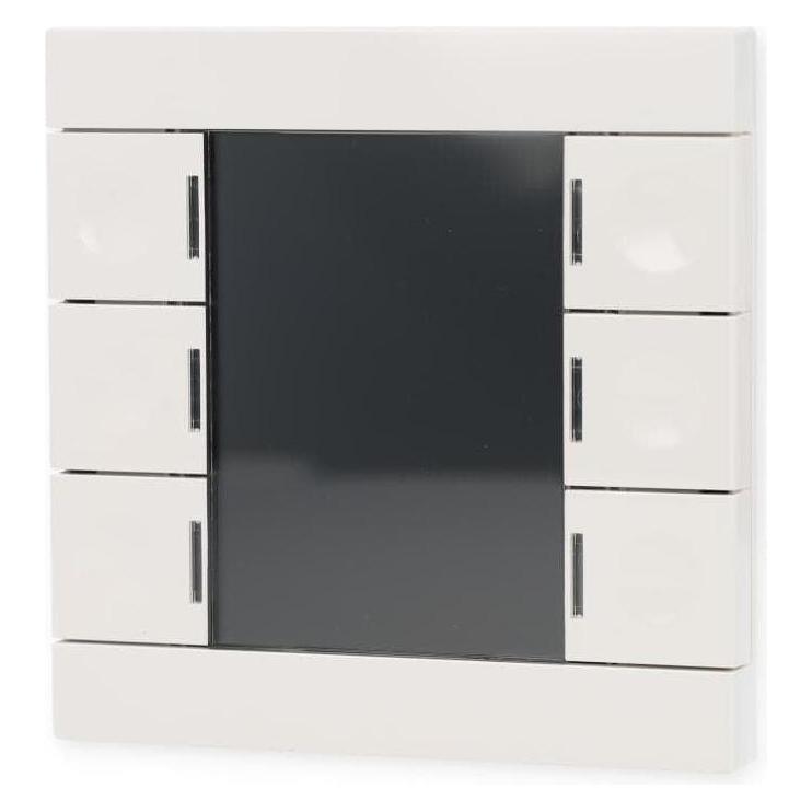 MDT BE-TAS86T.02 Taster Smart 86 mit Farbdisplay und Temperatursensor Rws glä (BE-TAS86T.02)