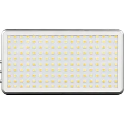 Dörr LED Videoleuchte Slim SVL-180 PB (Flächenleuchte), Dauerlicht, Silber