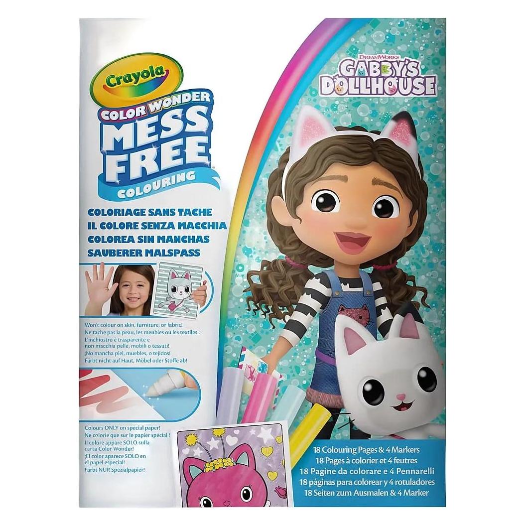 Crayola Color Wonder Malspass Gabby's Dollhouse (358-752861)