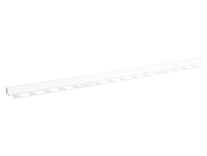 Alfer Parkett-Trägerprofil PVC Weiss 100 × 3 cm