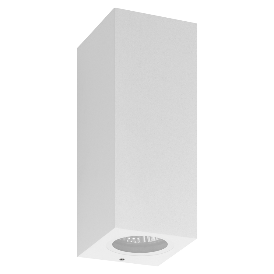 LCD Wandaußenleuchte Up & Down 16,5x7cm Weiß 5048 4260277681821