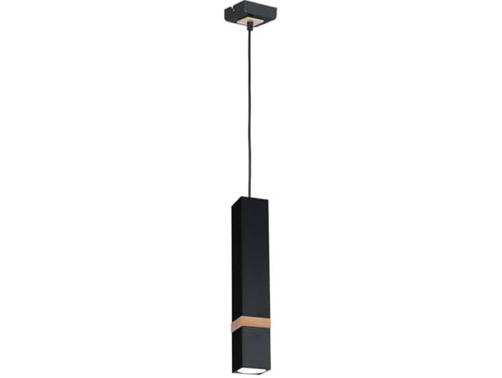 MILAGRO Deckenleuchte Innen Deckenlampe Hängelampe Pendelleuchte 1 flammig GU10 Lampenfassung Leuchtmittel Deckenbeleuchtung - VIDAR SCHWARZ 1
