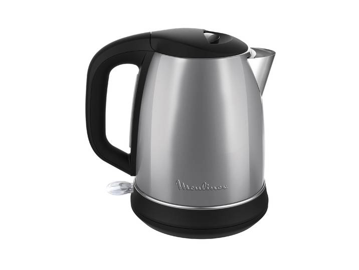 MOULINEX Wasserkocher Subito , silber (silberfarben), B:23,5cm H:22,5cm T:17,1cm, Wasserkocher, Wasserstandsanzeige, Entnehmbarer Kalkfilter, Abschaltautomatik, Wasserkocher