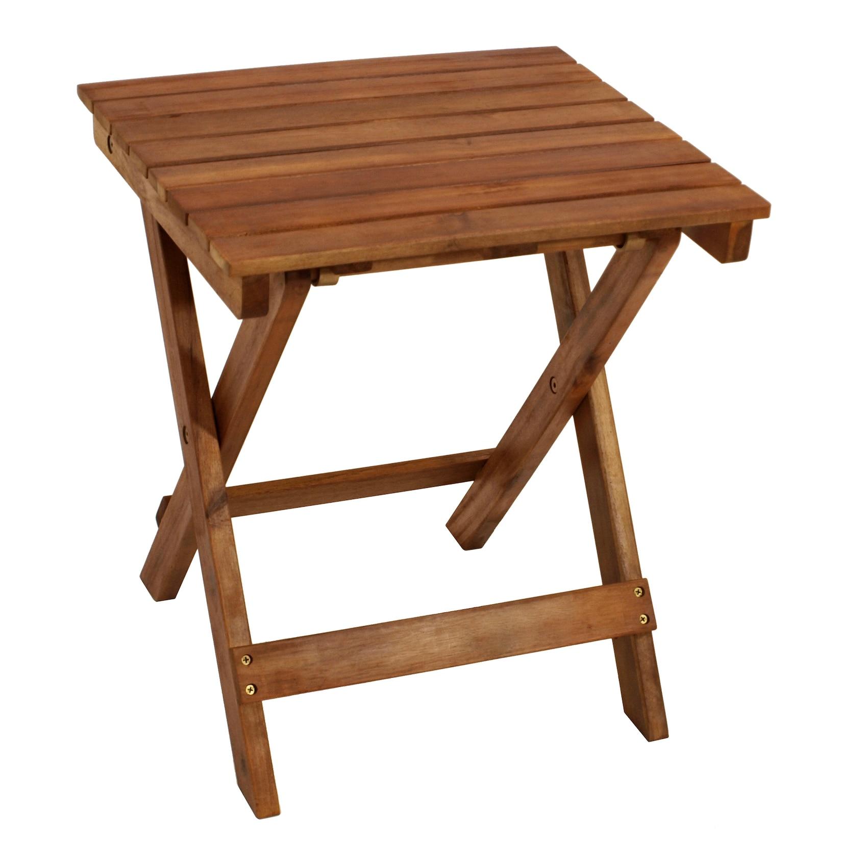 Klapp - Beistelltisch MONTERIA 38x43cm, Akazie geölt