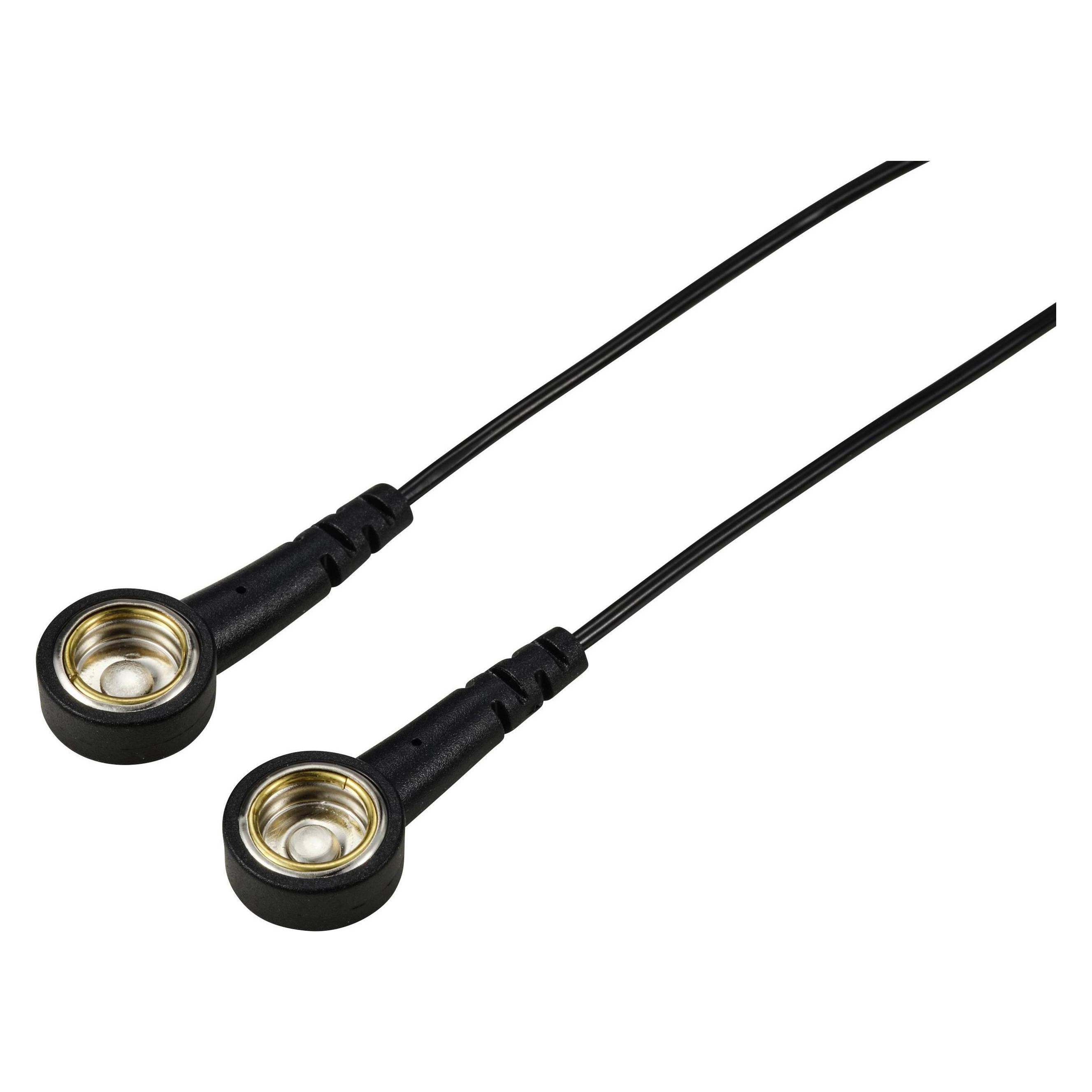 Tru Components TC-12358916 ESD-Erdungskabel Schwarz 3.6 m Druckknopf 10 mm, Dru (Statikschutz) (TC-12358916)