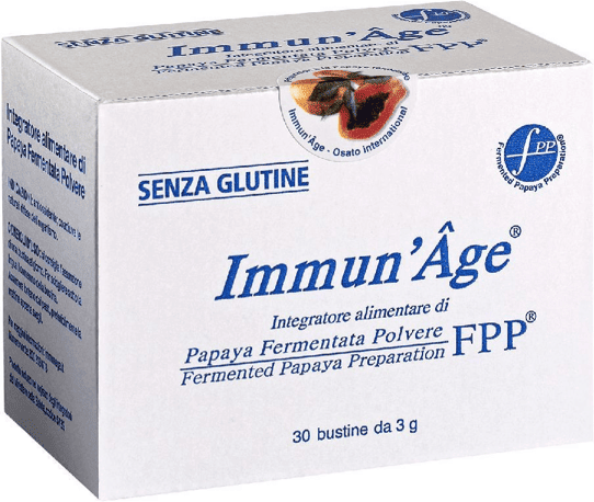 Named Immun'Age Integratore Antiossidante Papaya Fermentata 30 Bustine