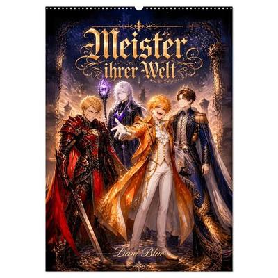 Meister ihrer Welt (Wandkalender 2027 DIN A2 hoch), CALVENDO Monatskalender