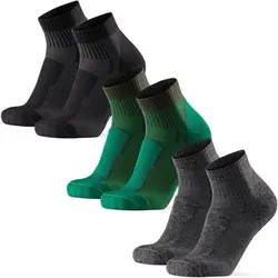 DANISH ENDURANCE Wandersocken Light Hiking Low-Cut, Größe 35/38 in Bunt Bunt