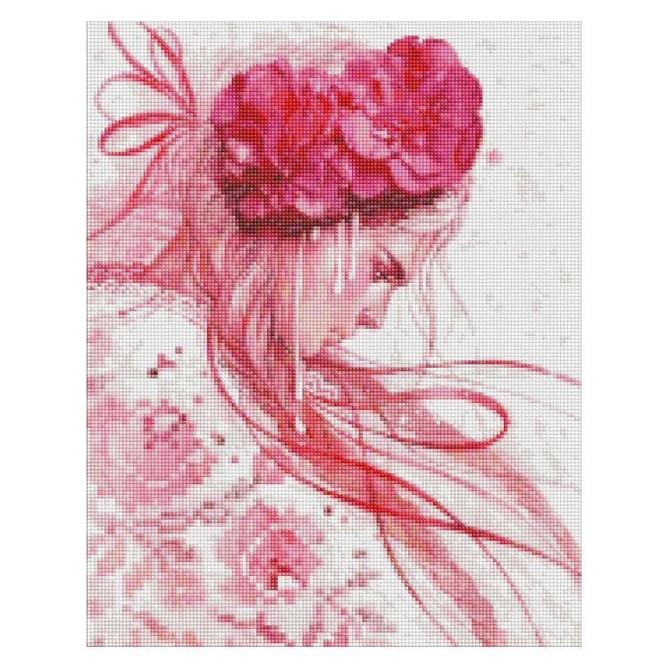 Ideyka Diamond Painting - Raffiniert und Stark mit Rahmen lesya nedzelska art (AMO7267)