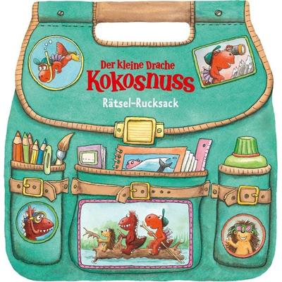 Der kleine Drache Kokosnuss – Rätsel-Rucksack, Gebundene Ausgabe von Ingo Siegner, CBJ, 978-3-570-18357-1