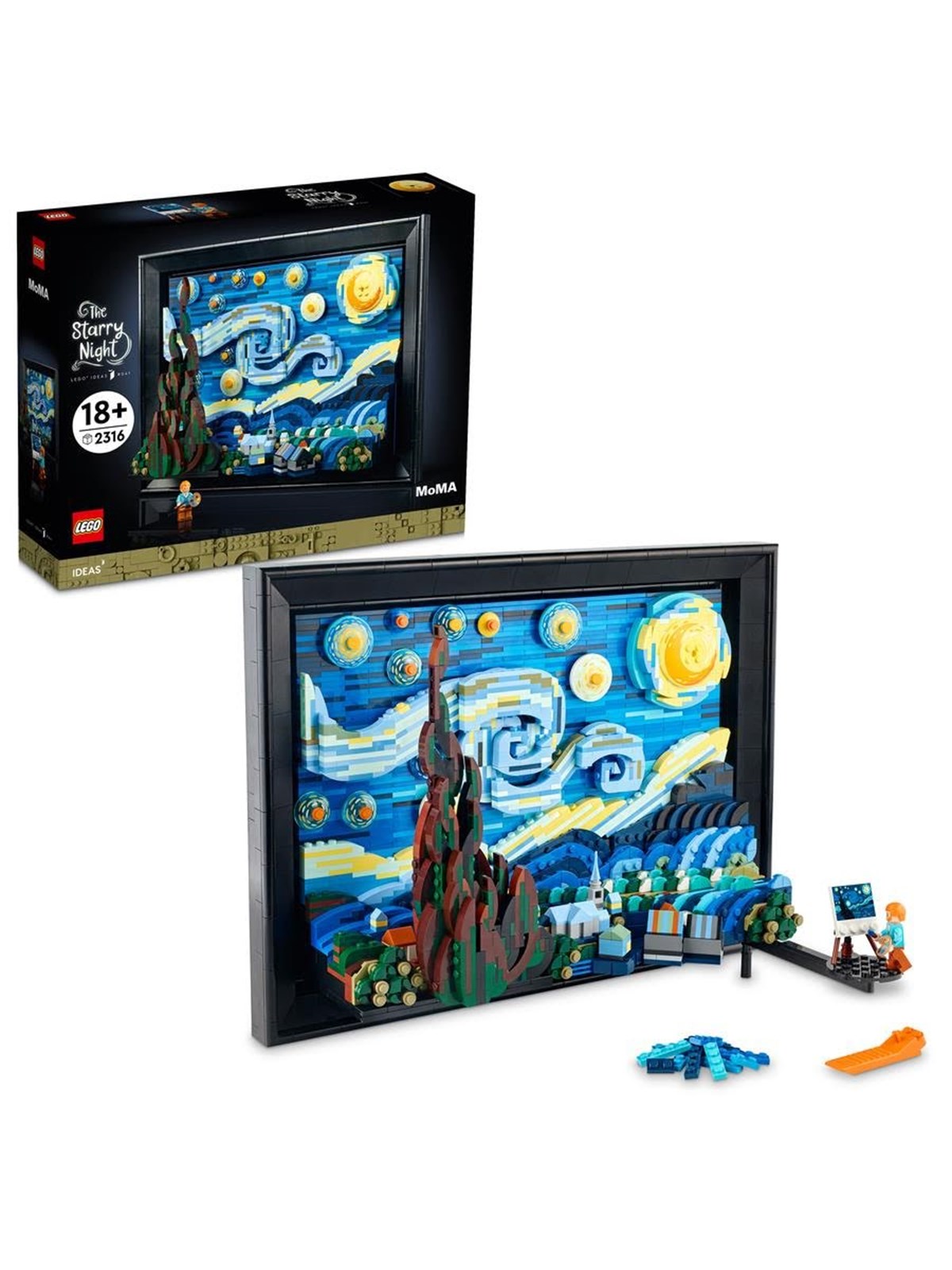 LEGO Ideas 21333 Vincent van Gogh - Sternennacht