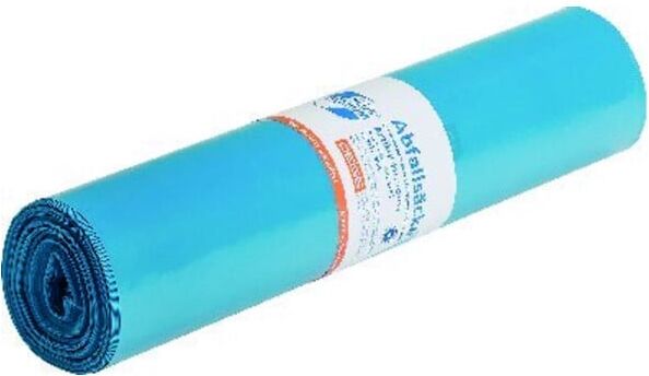DEISS Sac poubelle 120 l bleu LDPE débutant (10213)