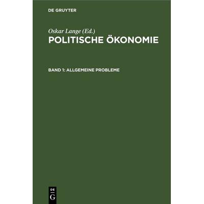 Allgemeine Probleme, Gebundene Ausgabe von , De Gruyter, 978-3-11-247351-1