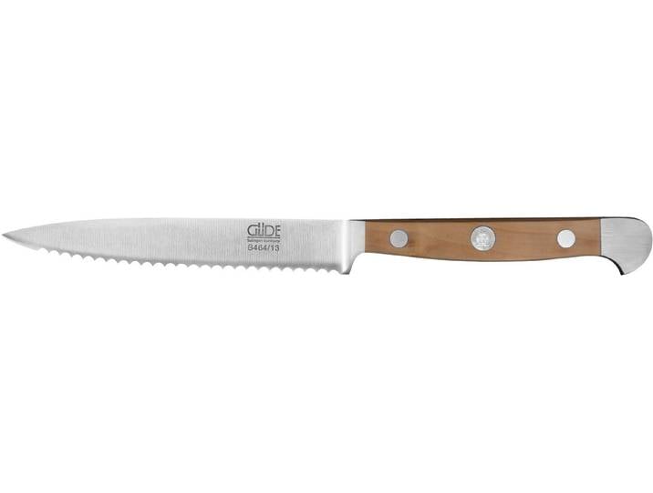 Güde Messer Solingen Tomatenmesser Güde Alpha Tomatenmesser 13cm, Birnenholz