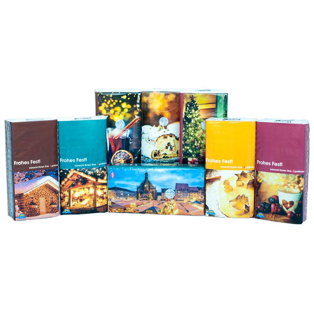 Taschentücher Motiv Weihnachten 240x10 St Tücher