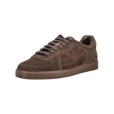 Sneaker CLARKS "Clarks Sneaker Veloursleder", Herren, Gr. 43, braun, Veloursleder, Schuhe Sneaker