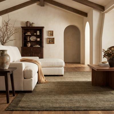 Style Haven Wade Tonal Border Wool Blend Area Rug