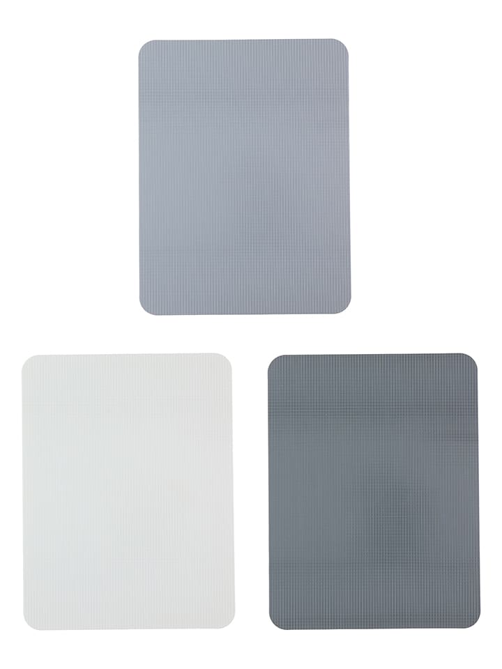 Alpina 3er-Set: Schneidebretter in Grau - (B)29 x (H)38 cm - onesize