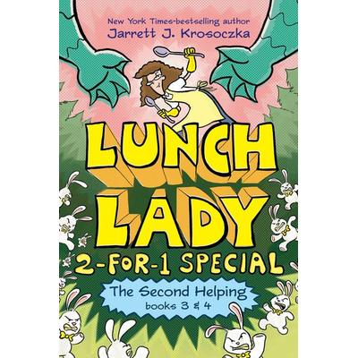 The Second Helping (Lunch Lady Books 3 & 4), Gebundene Ausgabe von Jarrett J. Krosoczka, Random House Childrens Books US, 978-0-593-37743-7