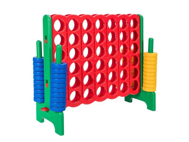 COSTWAY Spiel 4 Gewinnt Spielbrettsätze, 120 x 42 x 104cm