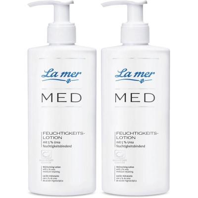 LA MER MED Feuchtigkeitslotion o.Parfum 2x 2x200 ml Lotion