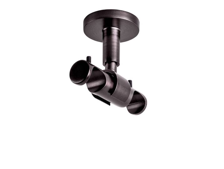 Deckenhalter für Gardinenstange mit Innenlauf ⌀ 19 mm,