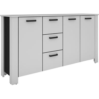 Sideboard BYLIVING "Faro", weiß, B:160cm H:84cm T:40cm, Sideboards, Sideboard, moderne Kommode in verschiedenen Farben verfügbar, 160cm.