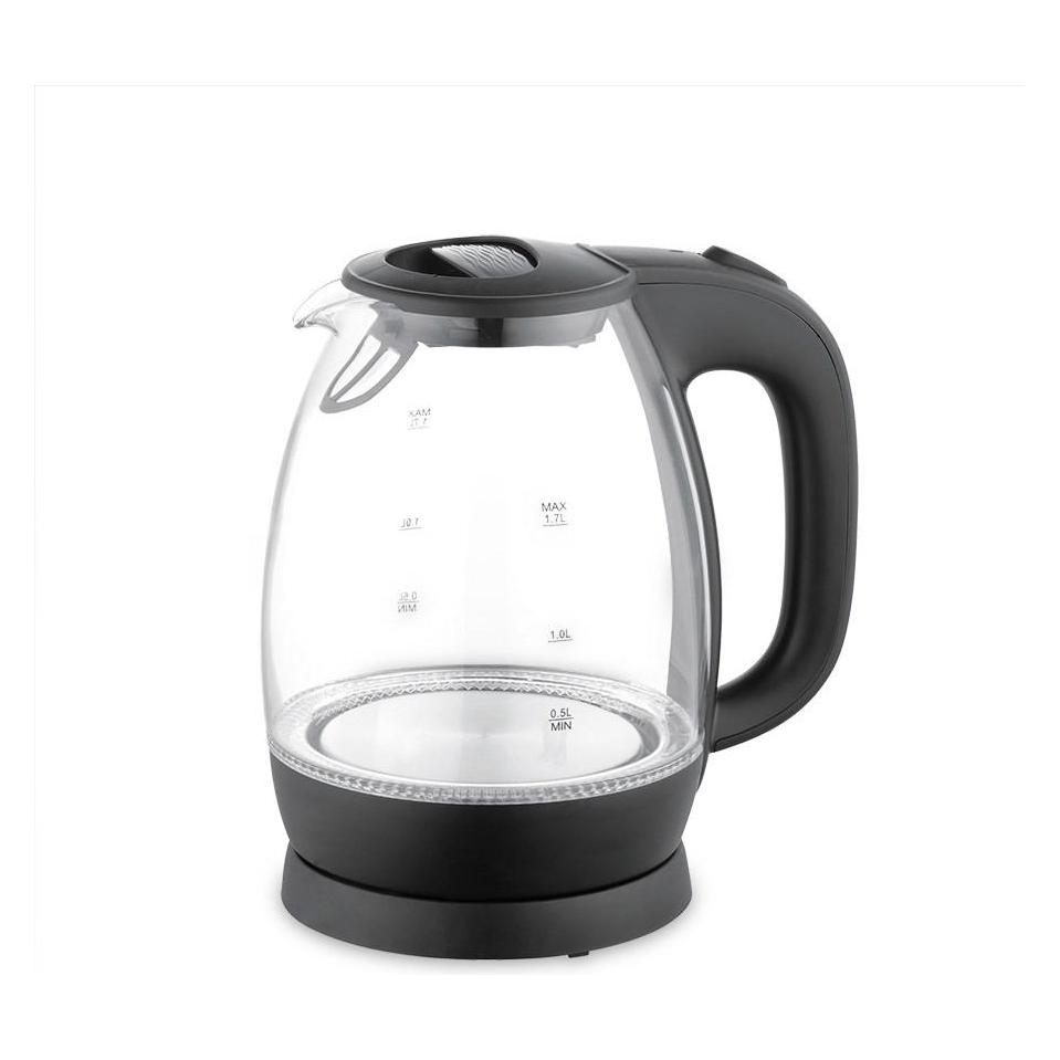 Maestro Czajnik elektryczny szklany 2200W MR-063-BLACK (1.70 l) (MR-063-BLACK)