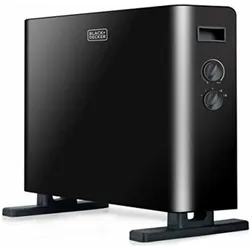 Black & Decker BXCSH2000E Elektrische Raumheizung Indoor Elektrischer Konvektor-Raumheizer, Heizkörper, Schwarz