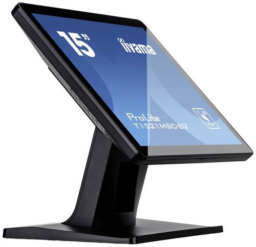 Iiyama PCAP Bezel Free Front, 10P Touch Touchscreen-Monitor EEK: E (A - G) 38.1 cm (15 Zoll) 1024 x 768 Pixel 4:3 8 ms HDMI, VGA, Audio-Line-out IP