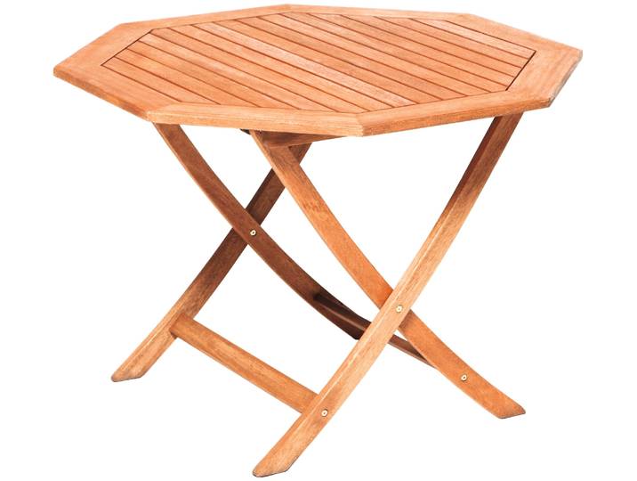 Gartentisch MERXX, beige, H:74cm, Tische, Gartentisch, achteckig, Ø 110 cm, Eukalyptusholz