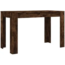 Décoshop26 - Moderner Design-Esstisch 120 x 60 x 76 cm braunes Holzwerkstoff DEC036666