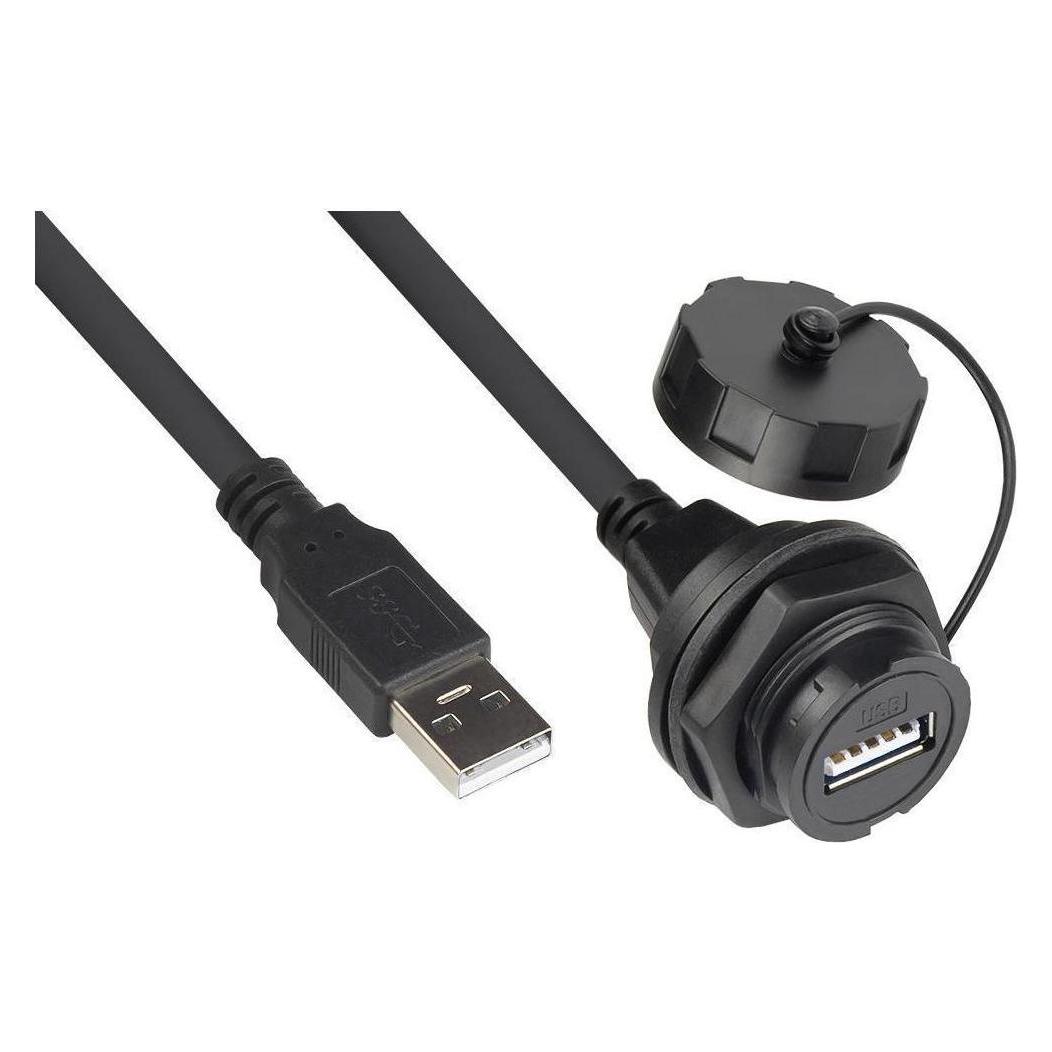 Good Connections Alcasa IC04-U204. Kabellänge: 1 m, Anschluss 1: USB A, Anschluss 2: USB A, USB-Version: USB 2.0,... (1 m, USB 2.0) (IC04-U204)