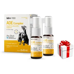Lab-v ADE Complex – Vitamin-A-, D- und E-Komplex als Spray für Hunde und Katzen + Überraschung für den Hund