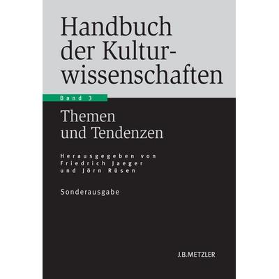 Handbuch der Kulturwissenschaften, Taschenbuch von , J.B. Metzler, Part of Springer Nature - Springer-Verlag GmbH, 978-3-476-02399-5