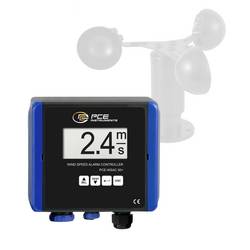 PCE Instruments Anemometer PCE-WSAC 50+ 24 0 ... 50 m/s 24 V DC Eingangssignal 4 … 20mA RS485 Datenlogger IP65