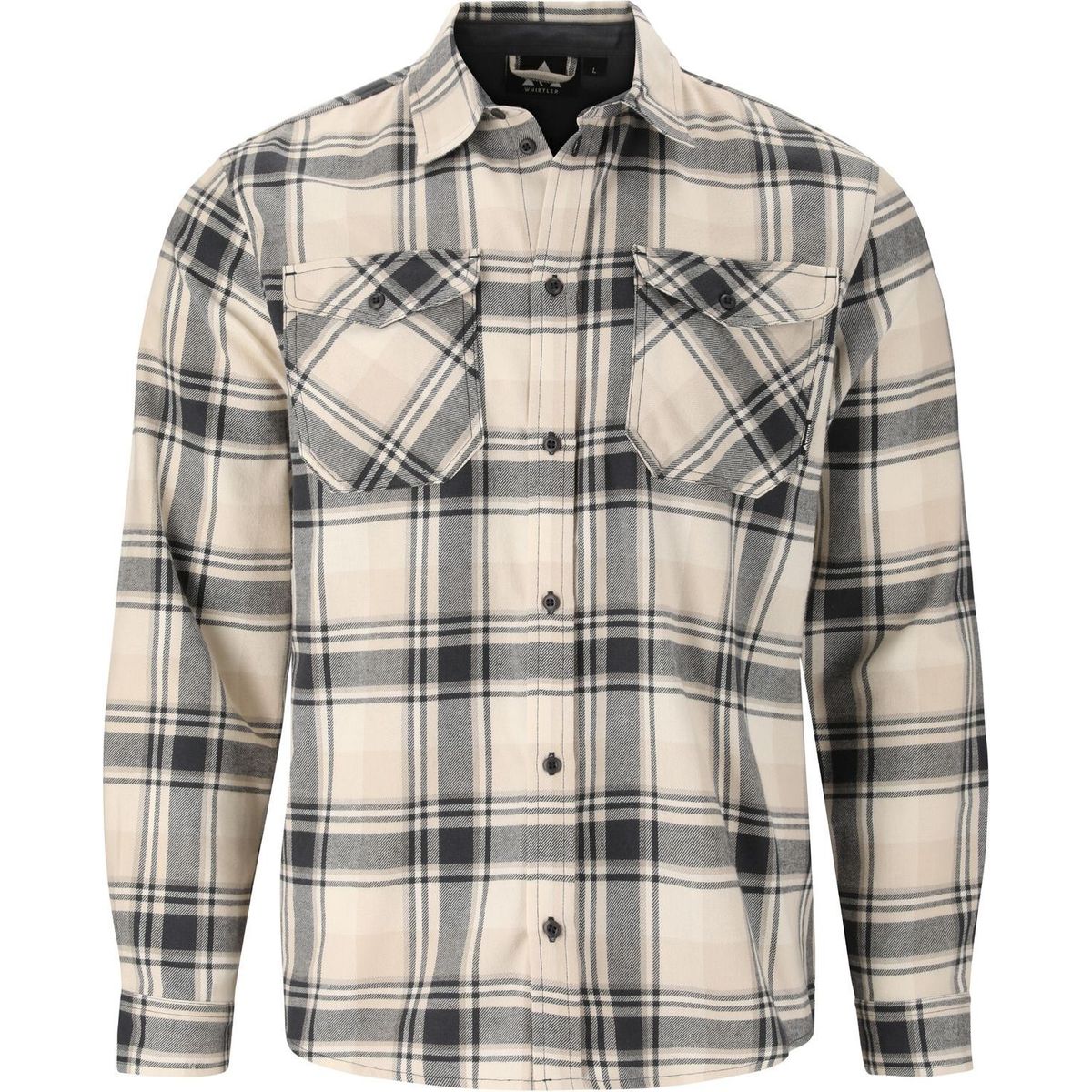 Whistler Bargo M Checked Shirt ombre blue (1173) XL W251985-1173-XL