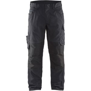 Blakläder Arbeitshose Service Stretch, Herren, Bundhose, grau-schwarz, Größe 48