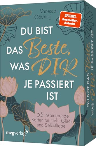 Vanessa Göcking - Du bist das Beste, was dir je passiert ist: 55 inspirierende Karten für mehr Glück und Selbstliebe. Von spannenden Mikroabenteuern zu anregenden Inspirationen für wertvolle Me-Time - Preis vom 09.10.2026 07:28:09 h