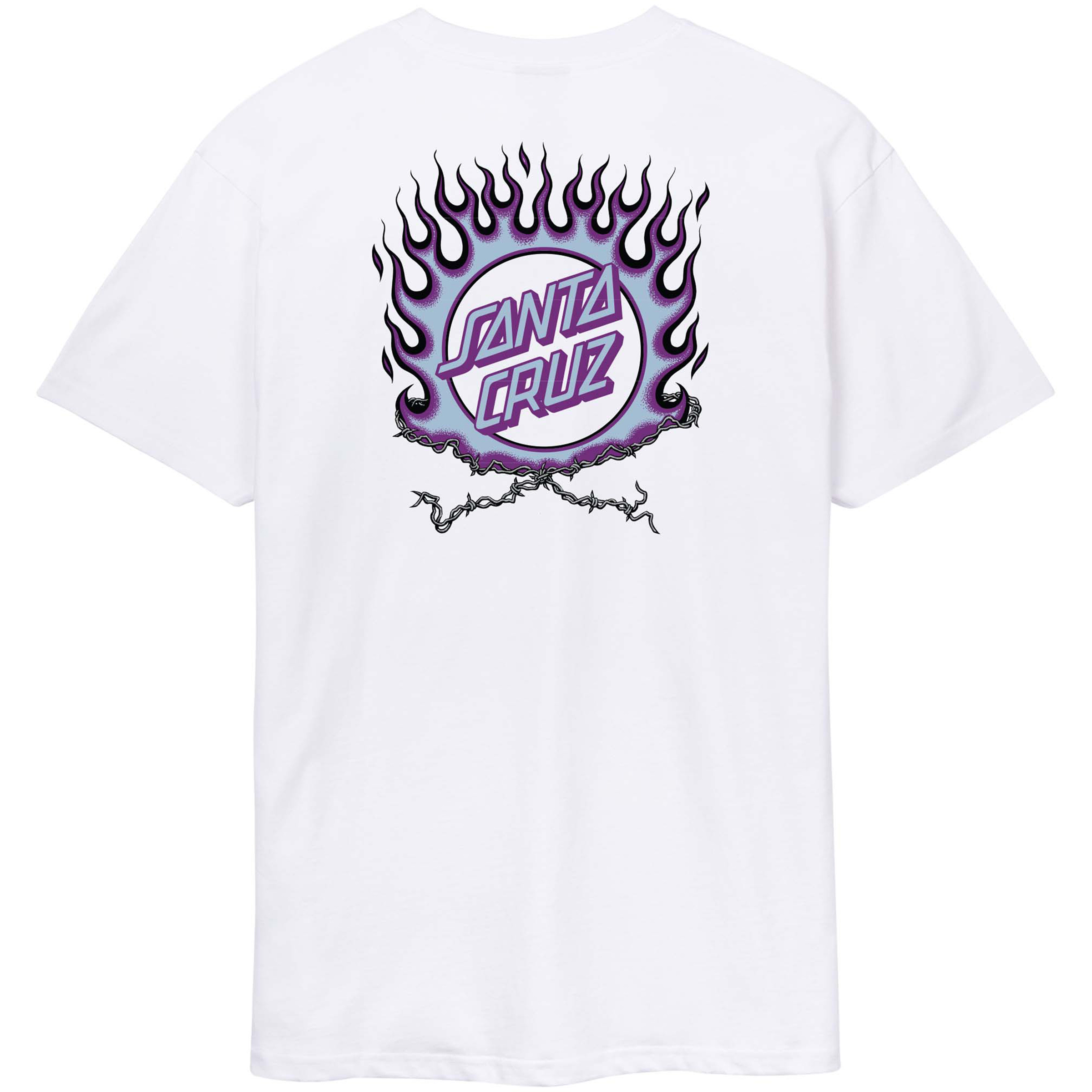 Santa Cruz Forging Dot Herren T-Shirts weiss Größe L Hautfreundlich
