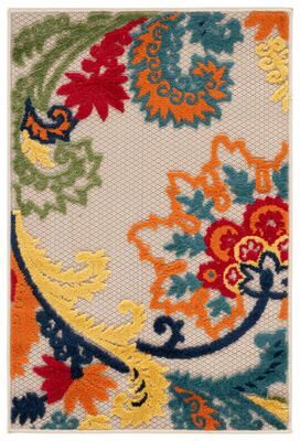 SAFAVIEH Cabana Avia Indoor/ Outdoor Waterproof Patio Floral Rug