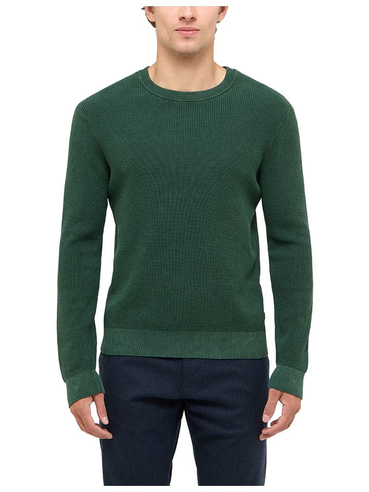 Mustang Pullover in Grün - M